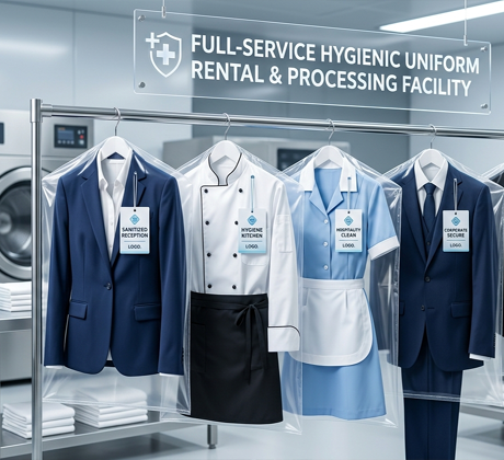 Hygienically cleaned uniforms